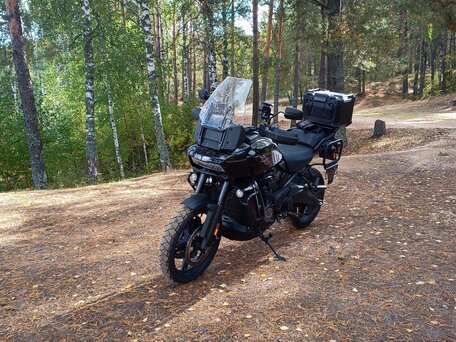 2021 Harley-Davidson Pan America, чёрный, 1300000 рублей, вид 1