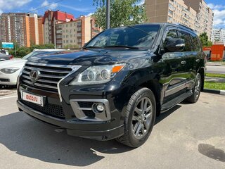 2014 Lexus LX 570 III Рестайлинг, чёрный, 5600000 рублей, вид 1