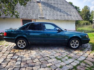 1993 Audi 100 IV (C4), зелёный, 580000 рублей, вид 4