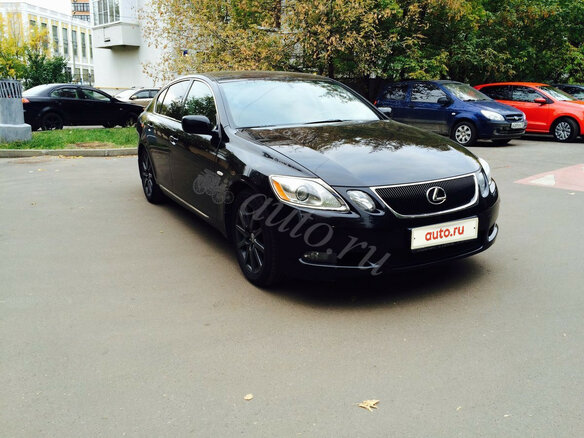 2006 Lexus GS 300 III, чёрный