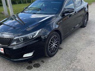 2013 Kia Optima III Рестайлинг, чёрный, 1210000 рублей, вид 1