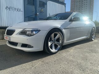 2008 BMW 6 серии 650i II (E63/E64) Рестайлинг, белый, 1900000 рублей, вид 1