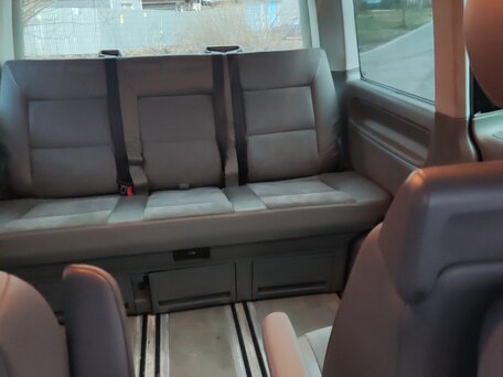 2008 Volkswagen Multivan, чёрный, 1950000 рублей, вид 4