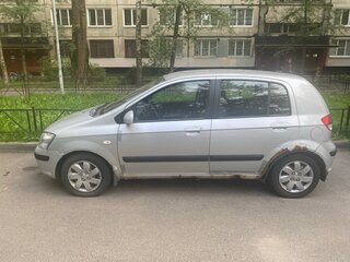 2005 Hyundai Getz I, серебристый, 230000 рублей, вид 5