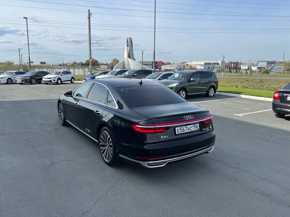 2019 Audi A8 Long 55 TFSI IV (D5), чёрный, 4750000 рублей - вид 17