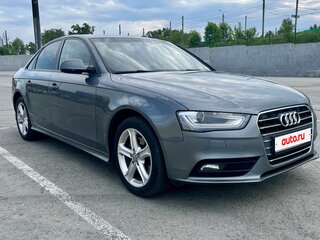2013 Audi A4 IV (B8) Рестайлинг, серый, 1350000 рублей, вид 3