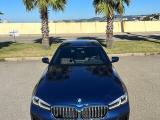 2020 BMW 5 серии 530i VII (G30/G31/G38) Рестайлинг, синий, 5700000 рублей, вид 4