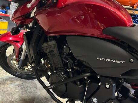 2009 Honda CB 600F Hornet, красный, 750000 рублей, вид 3