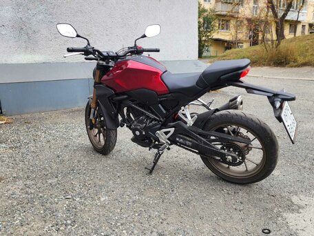 2021 Honda CBF 300NA, красный, 490000 рублей, вид 3