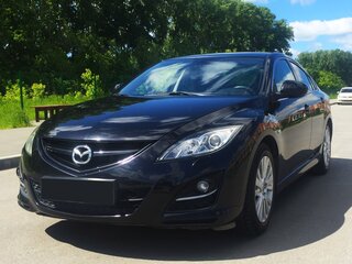 2012 Mazda 6 II (GH) Рестайлинг, чёрный, 1299000 рублей, вид 4