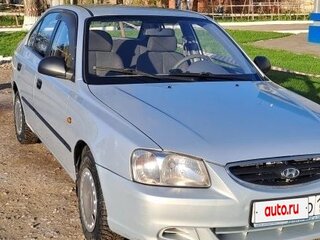 2009 Hyundai Accent ТагАЗ II, серебристый, 510000 рублей, вид 1