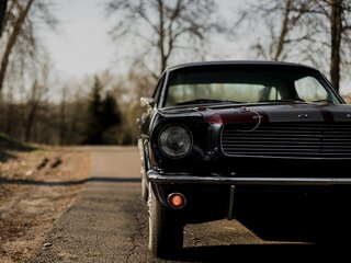 1966 Ford Mustang I, синий, 5300000 рублей, вид 2