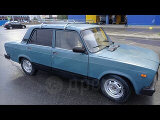 2004 Lada (ВАЗ) 2107, чёрный, 80000 рублей, вид 5