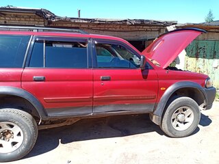 2003 Mitsubishi Pajero Sport I, пурпурный, 560000 рублей, вид 2
