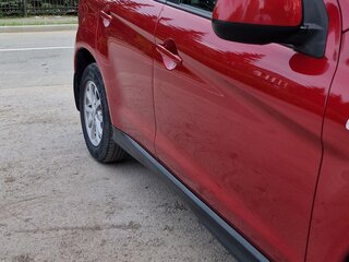 2014 Mitsubishi ASX I Рестайлинг, красный, 1650000 рублей, вид 5