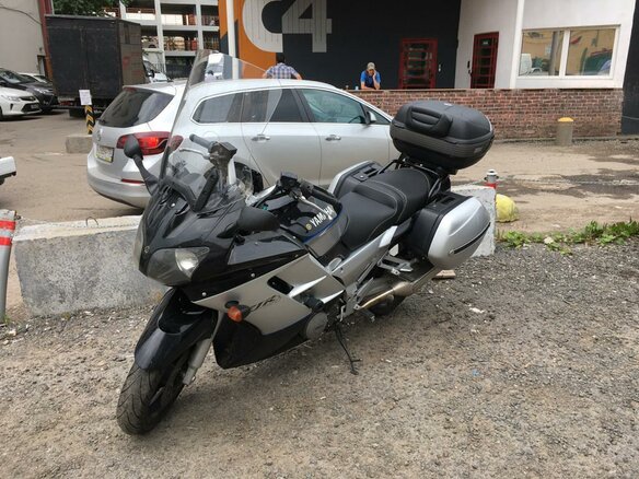 2001 Yamaha FJR1300, чёрный - вид 7