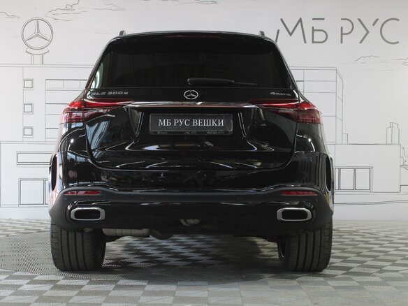 2025 Mercedes-Benz GLE 300 d II (V167) Рестайлинг, чёрный - вид 7