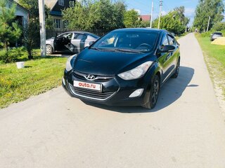 2012 Hyundai Elantra V (MD), чёрный, 900000 рублей, вид 2