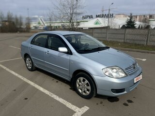 2004 Toyota Corolla IX (E120, E130) Рестайлинг, голубой, 570000 рублей, вид 3