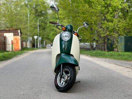 2008 Honda Crea Scoopy, зелёный, 90000 рублей, вид 2