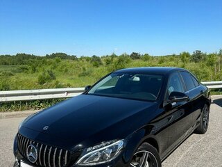 2017 Mercedes-Benz C-Класс 180 9G-TRONIC IV (W205), чёрный, 2499999 рублей, вид 4