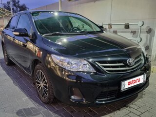 2010 Toyota Corolla X (E140, E150) Рестайлинг, чёрный, 1140000 рублей, вид 2