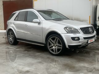 2008 Mercedes-Benz M-Класс 350 II (W164) Рестайлинг, серебристый, 1230000 рублей, вид 1