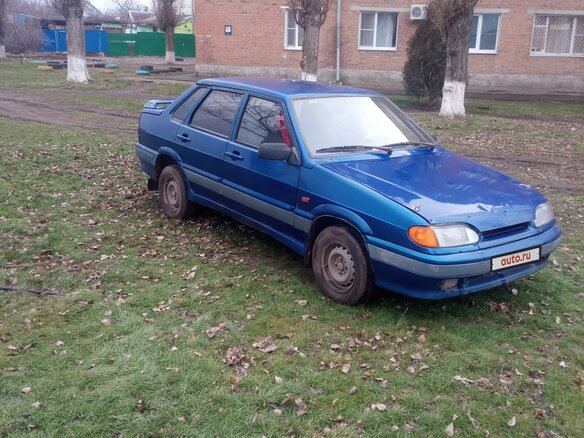 2007 Lada (ВАЗ) 2115, синий - вид 3