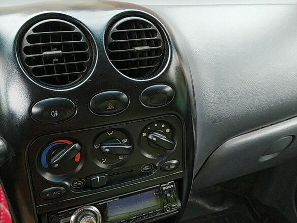 2005 Daewoo Matiz I Рестайлинг, красный, 220000 рублей - вид 5
