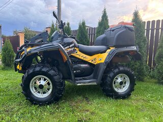 2011 BRP Can-Am Outlander 650, жёлтый, 830000 рублей, вид 4