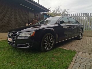 2012 Audi A8 Long III (D4), чёрный, 1605000 рублей, вид 1