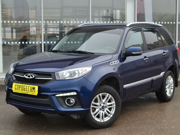 2017 Chery Tiggo 3 I, синий