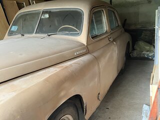1952 ГАЗ М-20 «Победа», бежевый, 350000 рублей, вид 5
