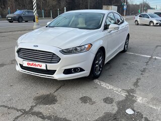 2014 Ford Fusion (North America) II, белый, 1050000 рублей, вид 3