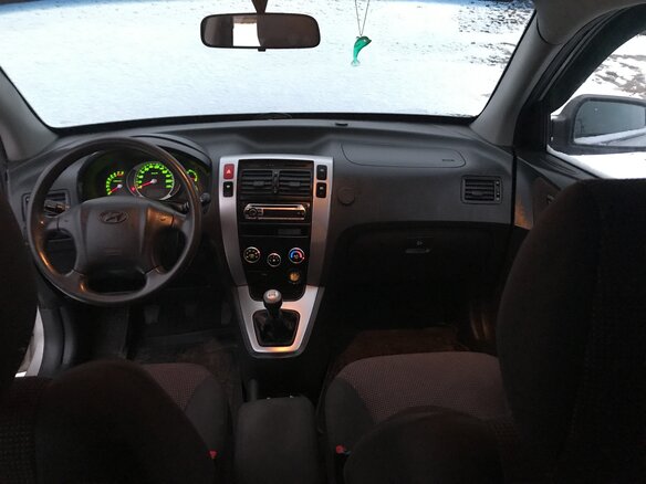 2007 Hyundai Tucson I, серебристый - вид 4