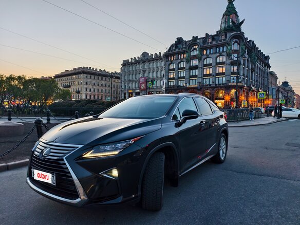 2016 Lexus RX 200t IV, чёрный, 3320000 рублей