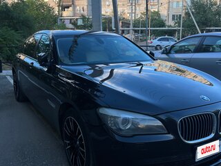 2010 BMW 7 серии Long 750Li xDrive V (F01/F02/F04), чёрный, 1800000 рублей, вид 4
