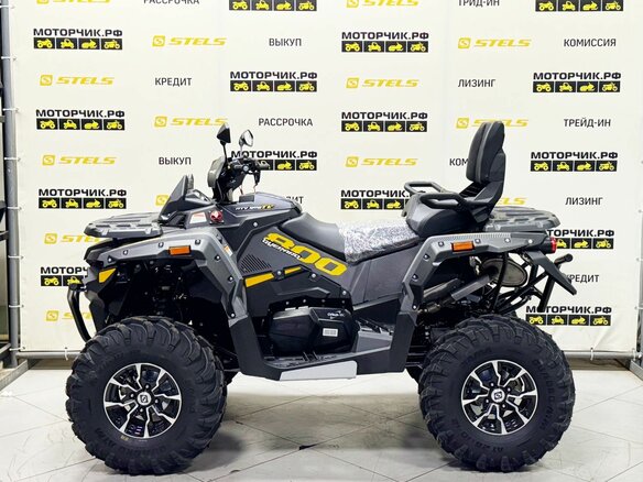 2026 Stels ATV-800 Guepard Trophy, чёрный - вид 1
