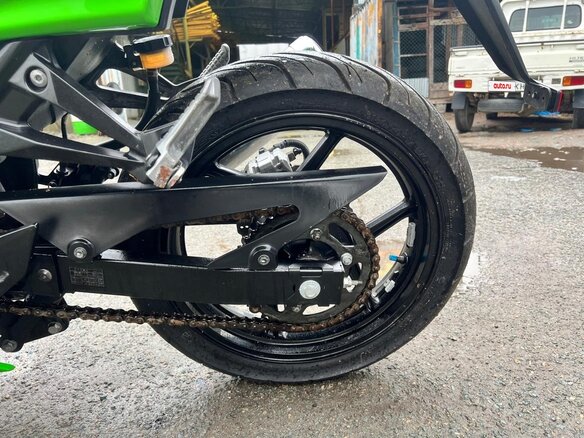2008 Kawasaki Ninja 250R, зелёный, 370000 рублей - вид 16