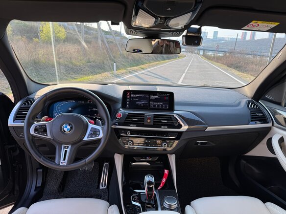 2021 BMW X3 M Competition I (F97), серый, 8000000 рублей - вид 20