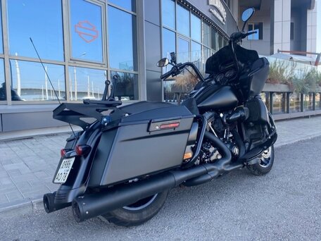 2012 Harley-Davidson Road Glide, чёрный, 1400000 рублей, вид 4