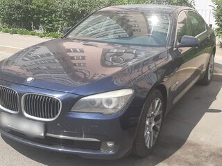 2008 BMW 7 серии 740i V (F01/F02/F04), синий, 1643397 рублей, вид 2