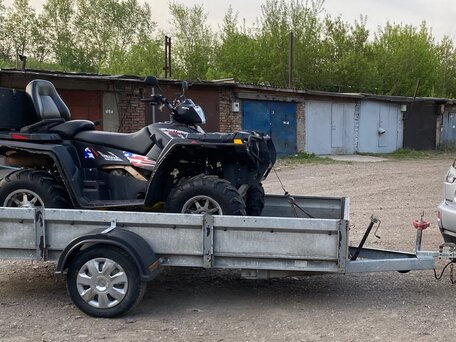 2008 Polaris Sportsman 500, чёрный, 600000 рублей, вид 1