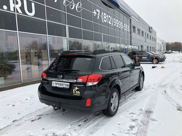 2014 Subaru Outback IV Рестайлинг, чёрный - вид 5