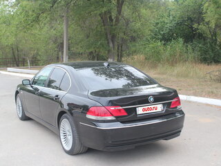 2007 BMW 7 серии 730i IV (E65/E66) Рестайлинг, чёрный, 1250000 рублей, вид 2