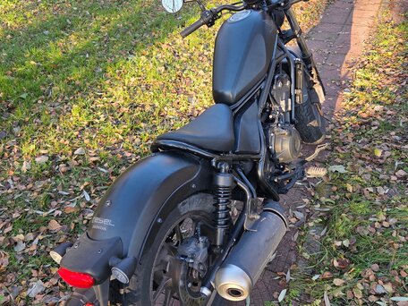 2022 Honda CMX 500 Rebel, серый, 500000 рублей, вид 3