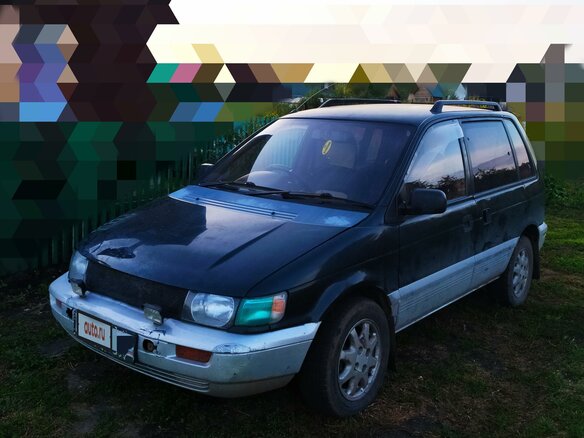 1991 Mitsubishi RVR I, зелёный