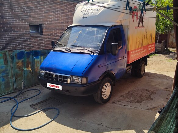 2002 ГАЗ ГАЗель (3302), синий, 550000 рублей
