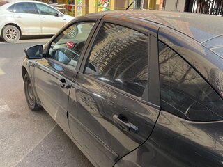 2015 Lada (ВАЗ) Granta I, чёрный, 350000 рублей, вид 4