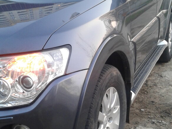 2007 Mitsubishi Pajero IV, серый, 1500000 рублей - вид 7